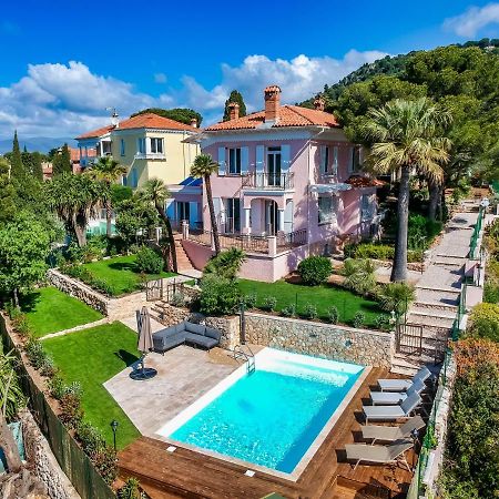 Stunning Seaview Villa. Villefranche Sur Mer Ngoại thất bức ảnh