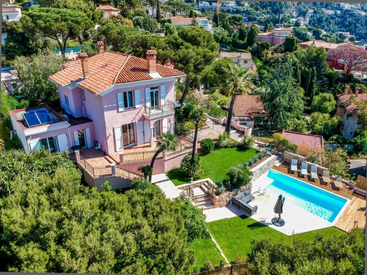 Stunning Seaview Villa. Villefranche Sur Mer Ngoại thất bức ảnh