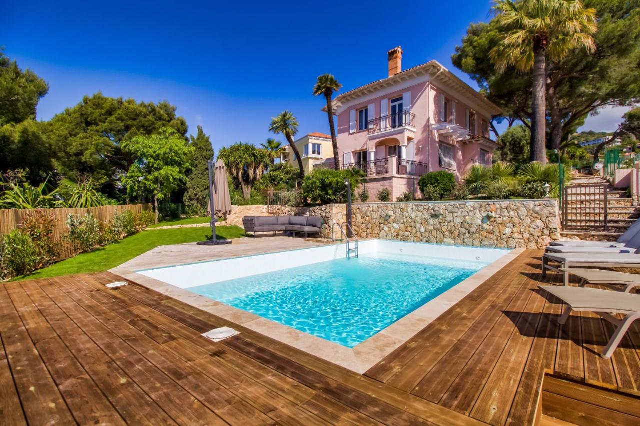 Stunning Seaview Villa. Villefranche Sur Mer Ngoại thất bức ảnh