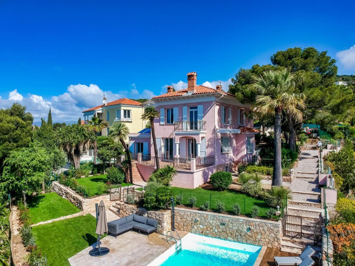 Stunning Seaview Villa. Villefranche Sur Mer Ngoại thất bức ảnh