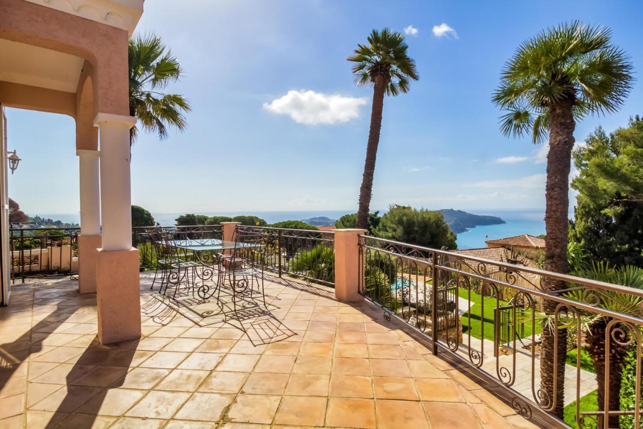 Stunning Seaview Villa. Villefranche Sur Mer Ngoại thất bức ảnh