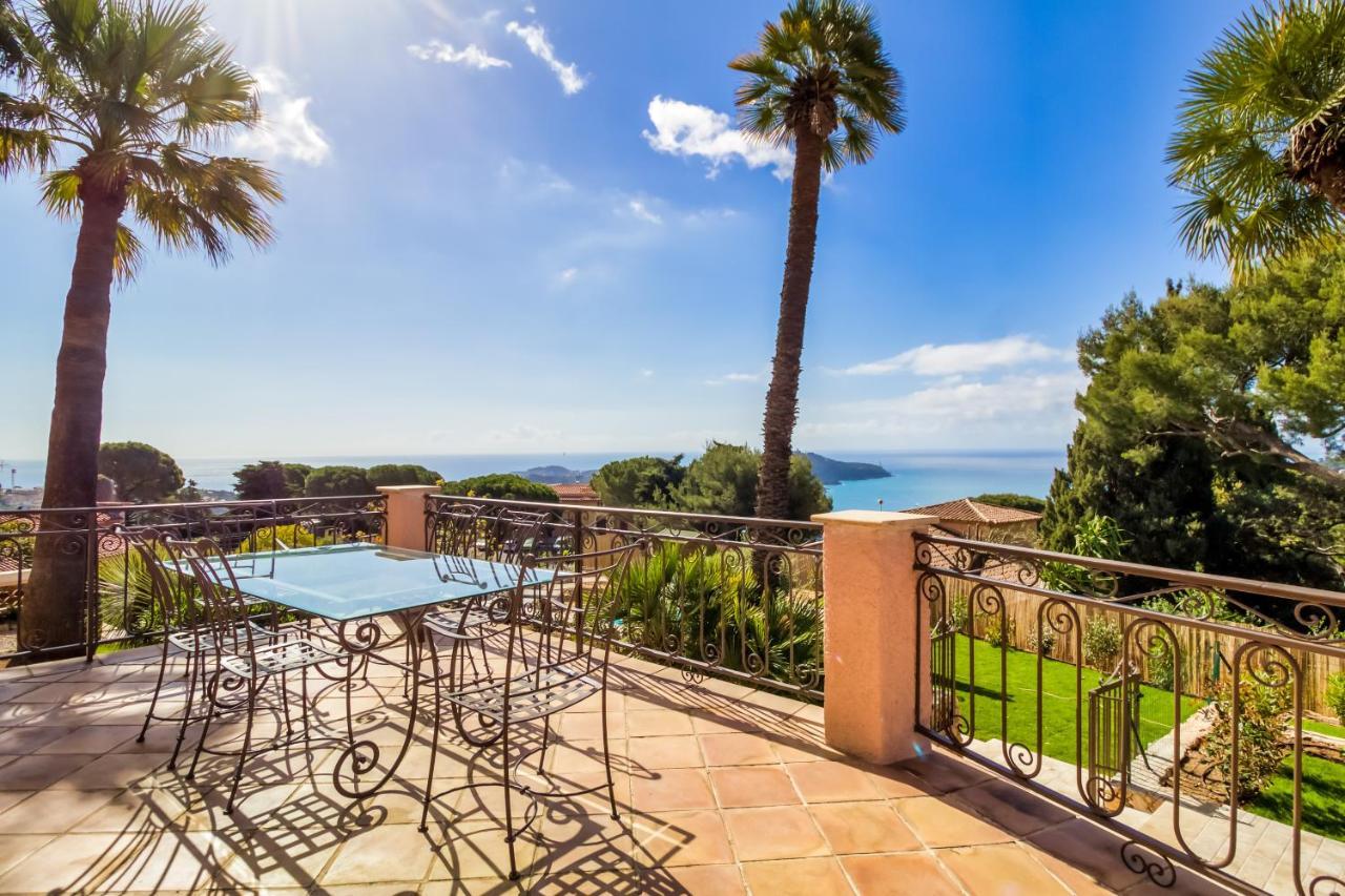 Stunning Seaview Villa. Villefranche Sur Mer Ngoại thất bức ảnh