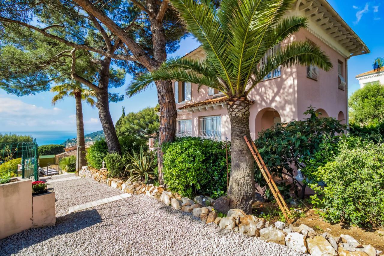 Stunning Seaview Villa. Villefranche Sur Mer Ngoại thất bức ảnh